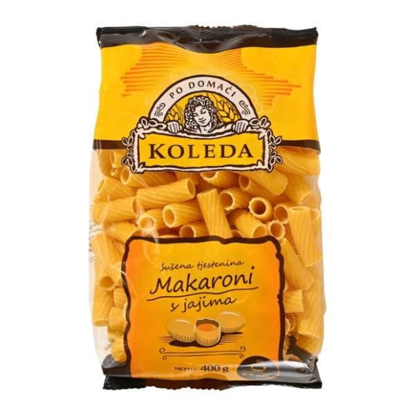KOLEDA makaroni s jajima 400g 0