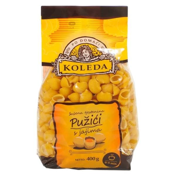 KOLEDA pužići s jajima 400g 0