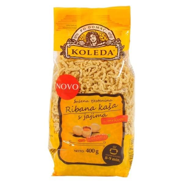 KOLEDA ribana kašica s jajima i mrkvom 400g 0