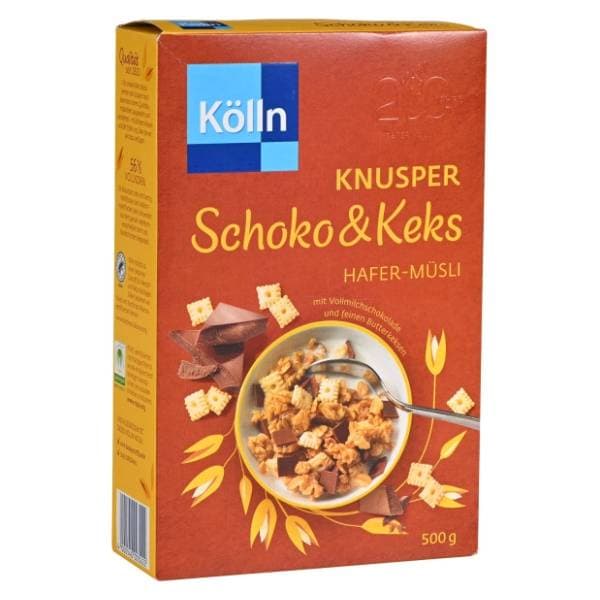 KOLLN musli čokolada i keks 500g 0