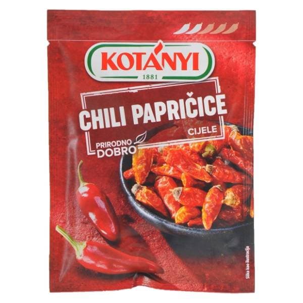 KOTANYI Chili papričice cijele 8g 0
