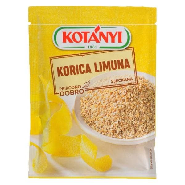 KOTANYI korica limuna sjeckana 14g 0