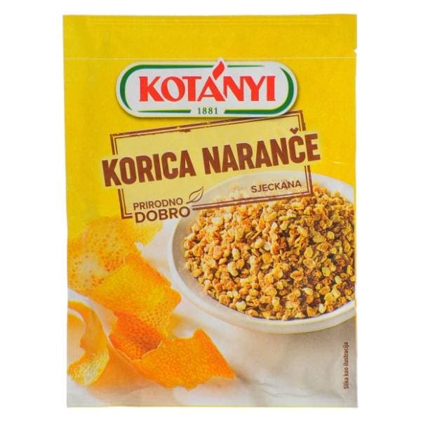 KOTANYI Korica naranče sjeckana 20g 0