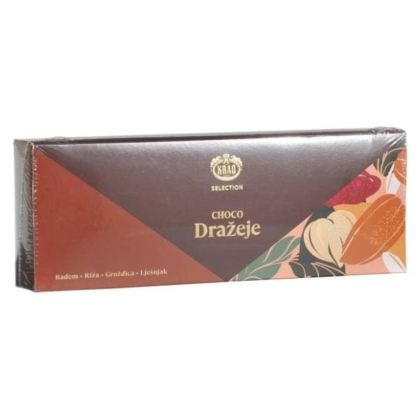 KRAŠ Dražeje choco badem riža grožđica lješnjak 350g 0