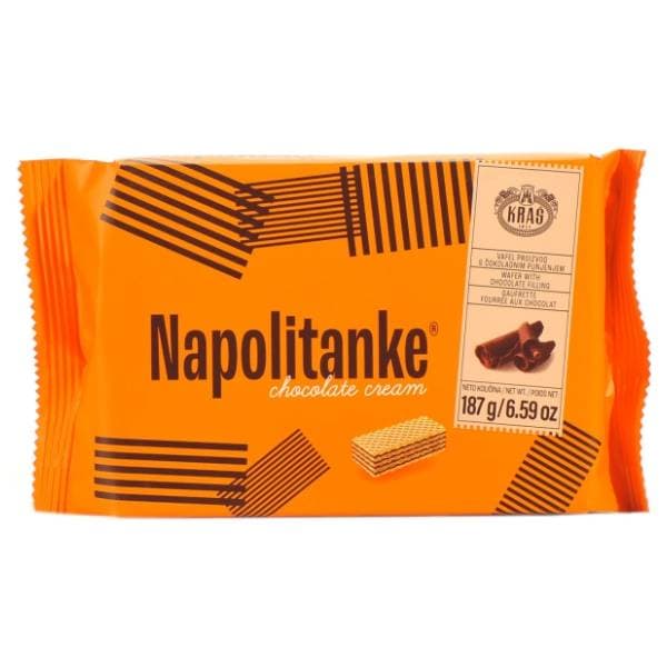 KRAŠ napolitanke choco cream 187g 0