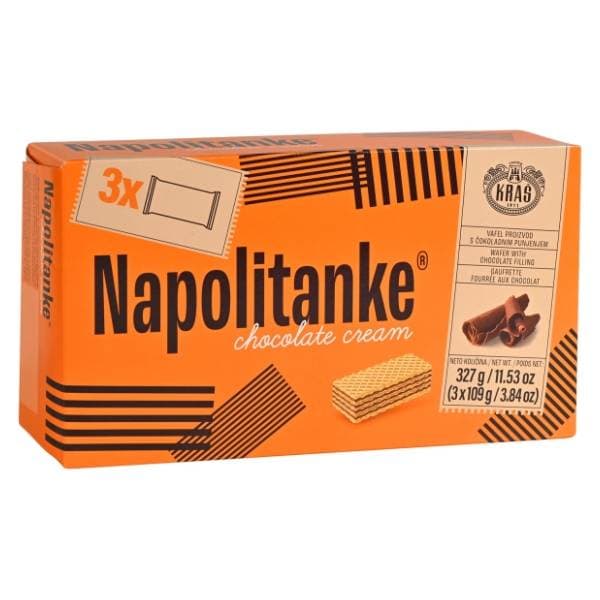 KRAŠ napolitanke choco cream 327g 0