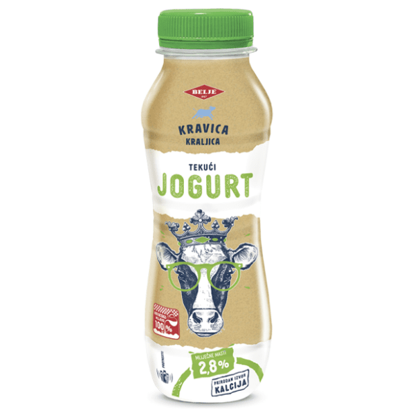 KRAVICA KRALJICA jogurt 2,8%mm 330g 0