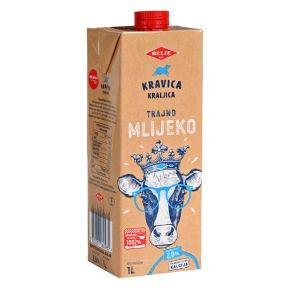 KRAVICA KRALJICA trajno mlijeko 2,8%mm 1l 0