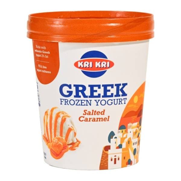 KRI KRI smrznuti grčki jogurt karamela 500ml 0