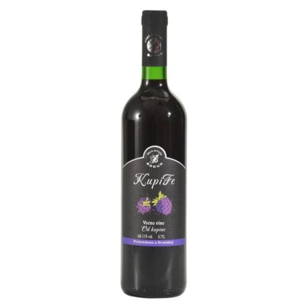 BOKUN KupiFe šumska kupina voćno vino 0,75l 0