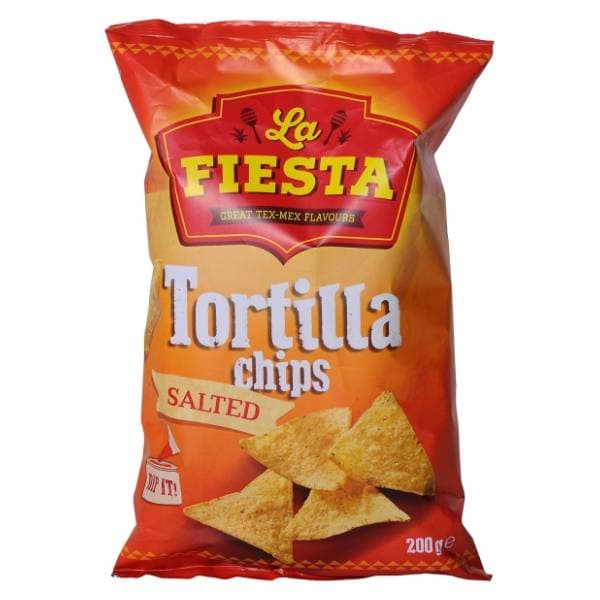 LA FIESTA tortilla čips salted 200g 0