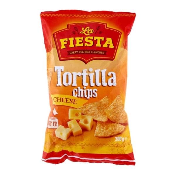 LA FIESTA tortilla čips sir 200g 0