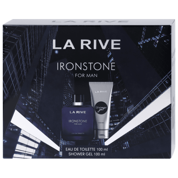 LA RIVE set Ironstone for man (parfem 100ml i kupka 100ml) 0