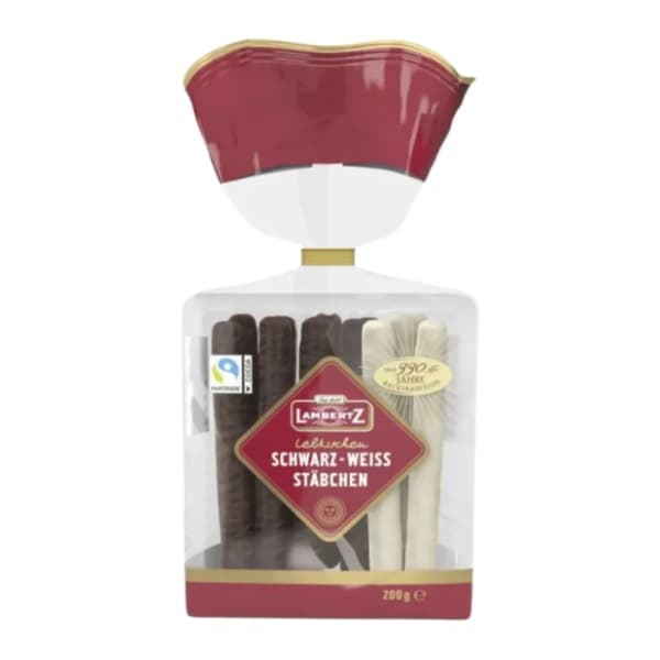LAMBERTZ medenjaci crna i bijela čokolada 200g 0