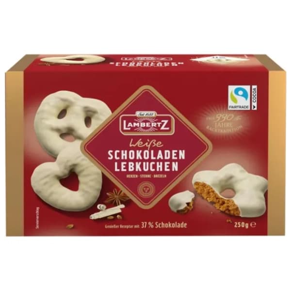 LAMBERTZ medenjaci mijela čokolada 250g 0