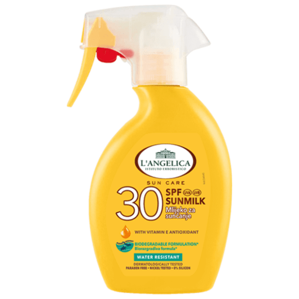 L'ANGELICA Sun care mlijeko za sunčanje sprej SPF30 200ml 0
