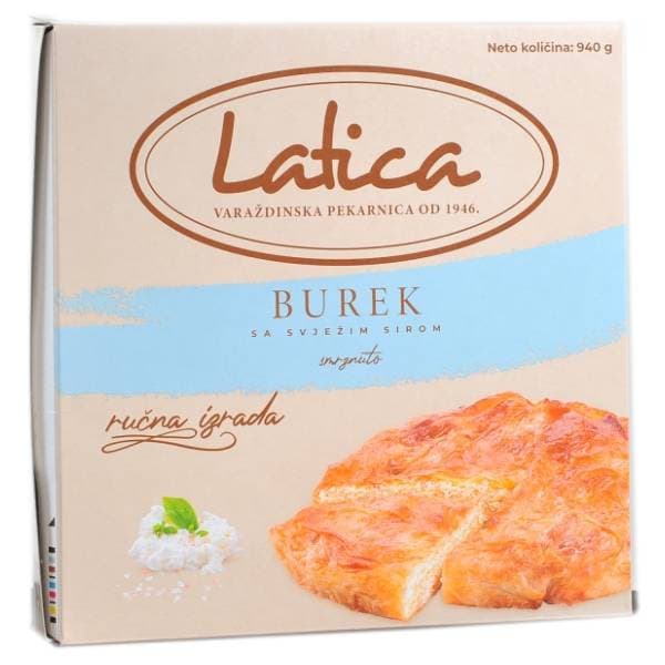 LATICA Burek sa sirom 940g 0