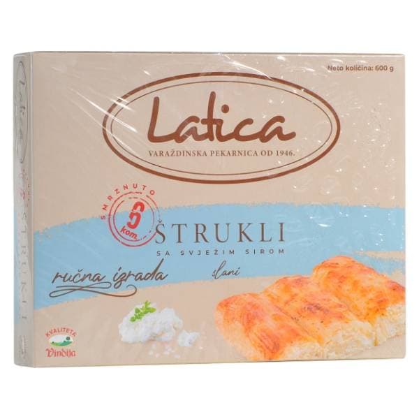 LATICA Štrukli sa sirom slani 600g 0