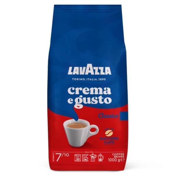 Espresso kava LAVAZZA Crema e Gusto classico u zrnu 1kg 0
