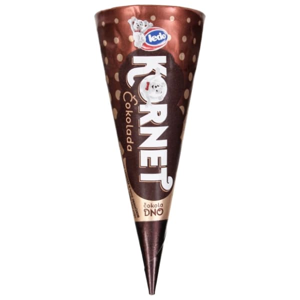 LEDO čokolada sladoled kornet 120ml 0
