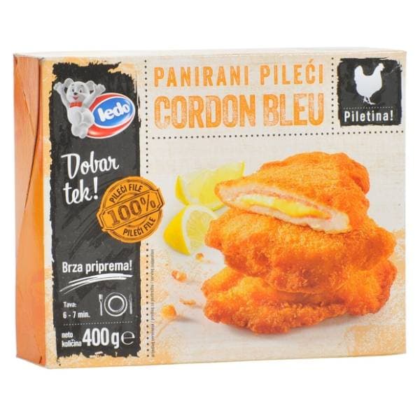 LEDO Cordon bleu panirani pileći 400g 0