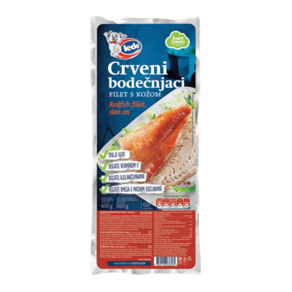 LEDO Crveni bodečnjak filet s kožom 400g 0