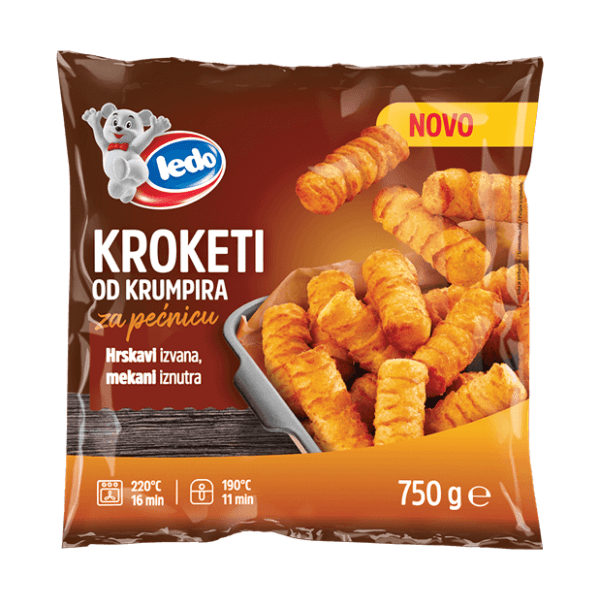 LEDO kroketi od krumpira 750g 0