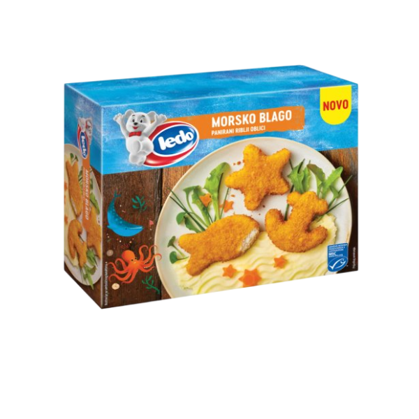 LEDO Panirani riblji oblici 352g 0