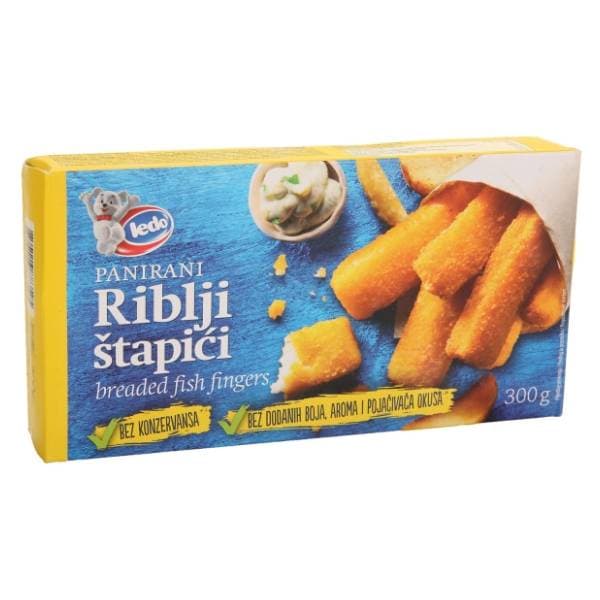 LEDO Panirani riblji štapići 300g 0