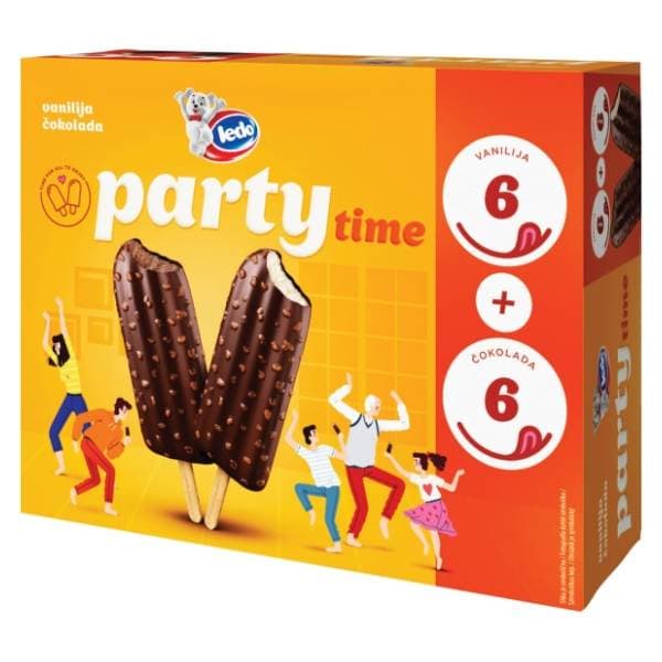 LEDO Party time sladoled multipack 12x65ml 0