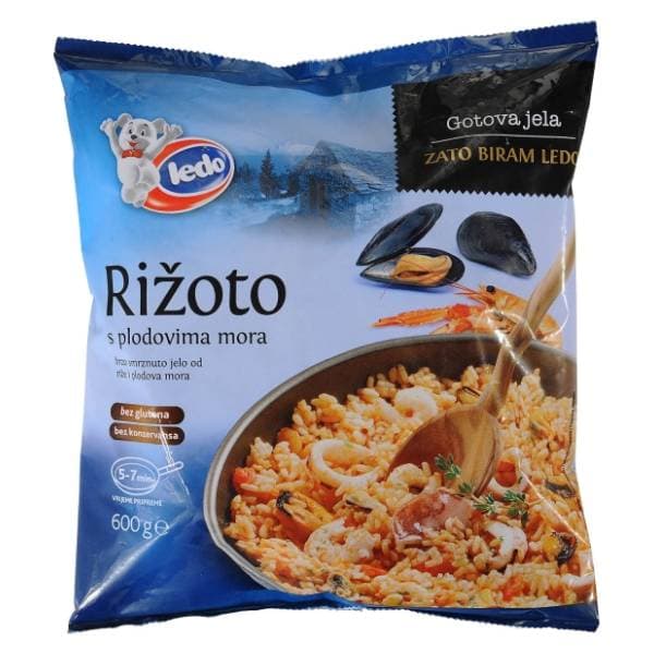 LEDO Rižoto s plodovima mora 600g 0