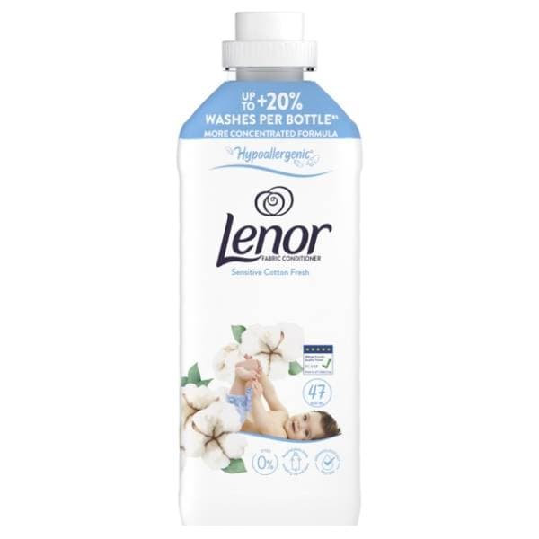 LENOR Sensitive cotton fresh omekšivač 47 pranja (987ml) 0