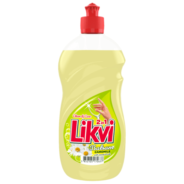LIKVI 2u1 Balsam deterdžent za suđe kamilica 450ml 0