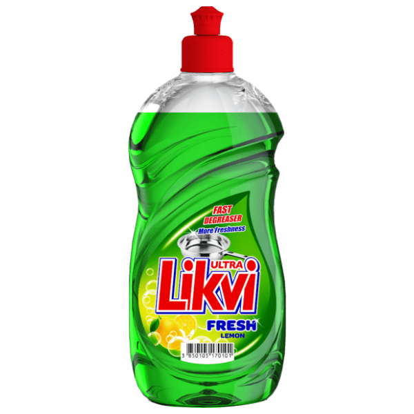 LIKVI Ultra fersh deterdžent za suđe lemon 450ml 0
