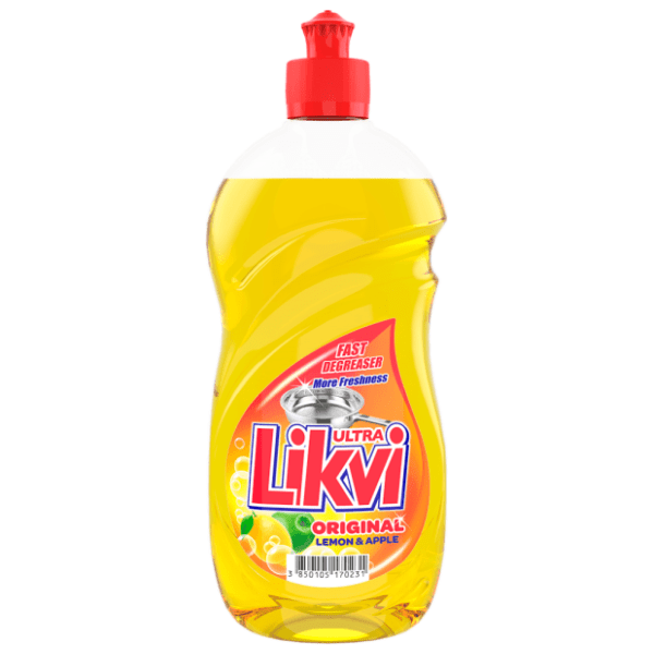 LIKVI Ultra original deterdžent za suđe lemon & apple 450ml 0