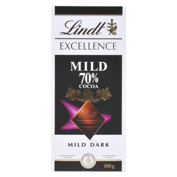 LINDT Excellence tamna čokolada dark 70% cocoa 100g 0