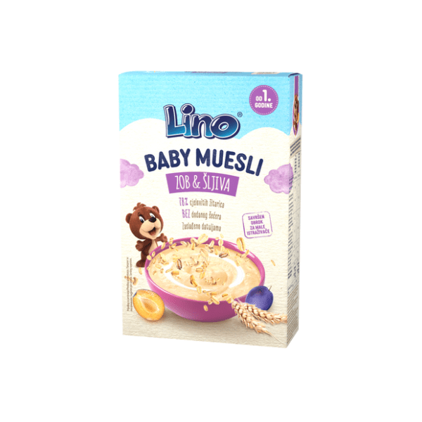 LINO Baby muesli zob & šljva 150g 0