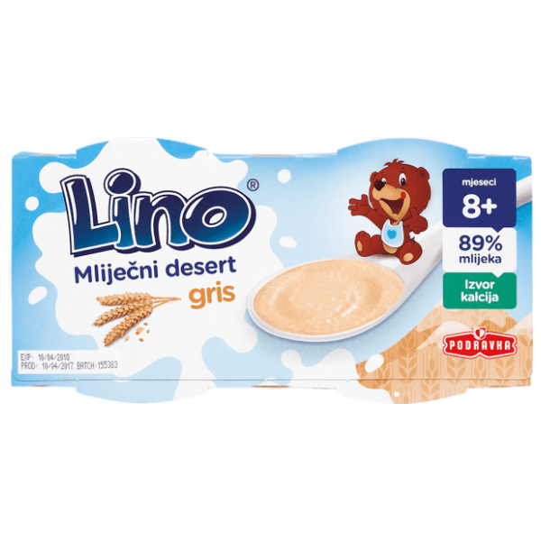 LINO Grisolino mliječni desert griz 200g 0