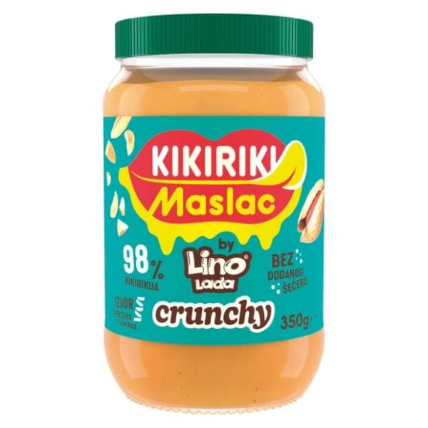 LINO LADA maslac kikiriki crunchy 350g 0