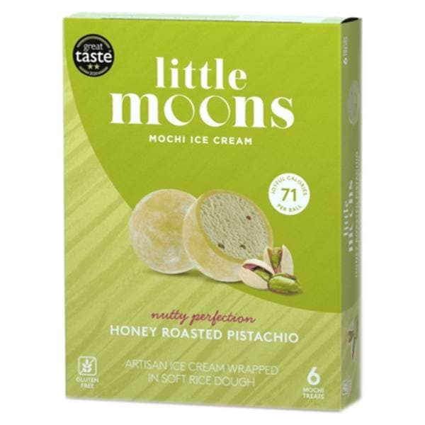 LITTLE MOONS Mochi med i prženi pistacio sladoled 6x32g 0