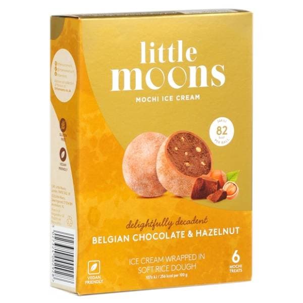 LITTLE MOONS Mochi sladoled čokolada i lješnjak 6x32g 0