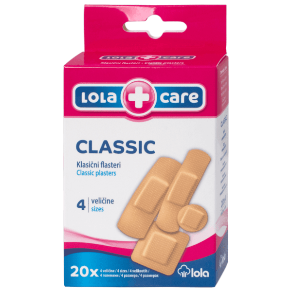 LOLA Care classic flasteri 20kom 0