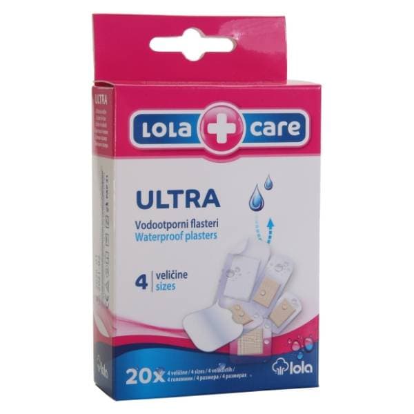 LOLA Care ultra vodootporni flasteri 20kom 0