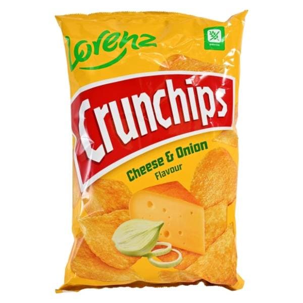 LORENZ Crunchips čips cheese & onion 130g 0