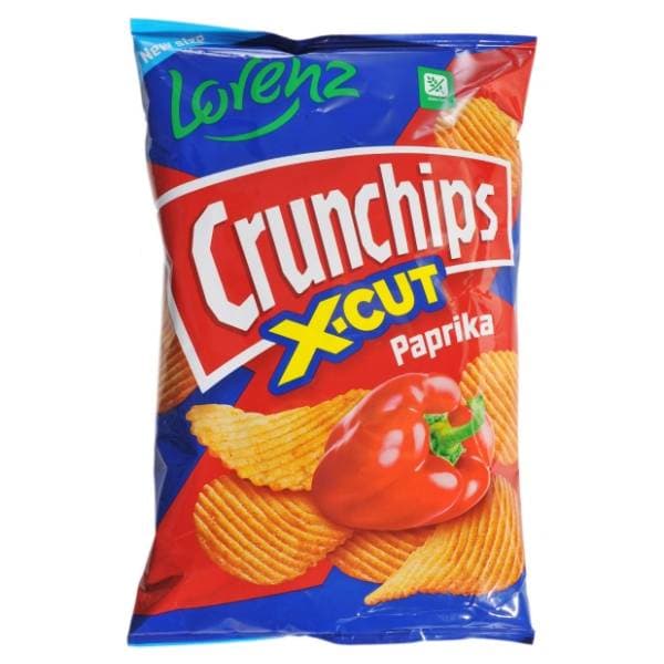 LORENZ Crunchips x-cut čips paprika 130g 0