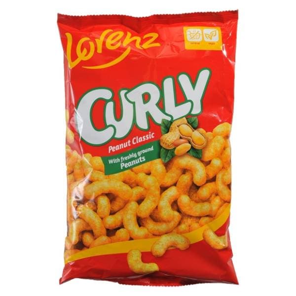 LORENZ Curly flips s kikirikijem 120g 0