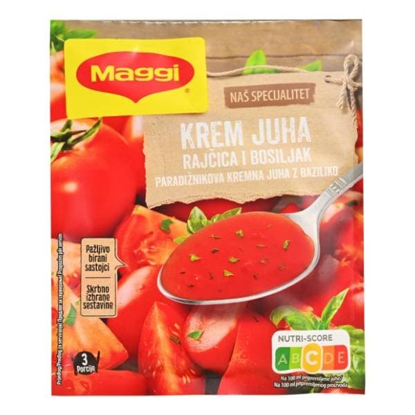 MAGGI krem juha rajčica i bosiljak 56g 0