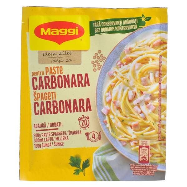 MAGGI mješavina začina za špagete carbonara 37g 0