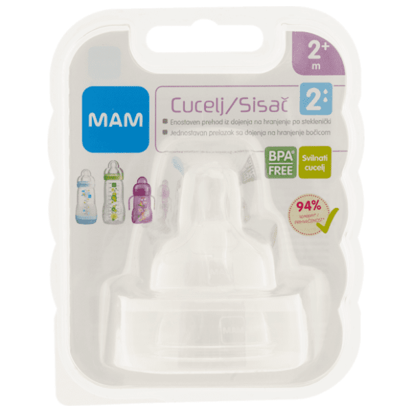 MAM sisač za bočicu (2m+) 2kom 0