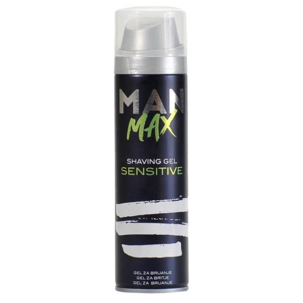 MAN MAX Sensitive gel za brijanje 200ml 0